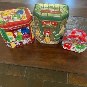 🎄M&M Holiday Tins